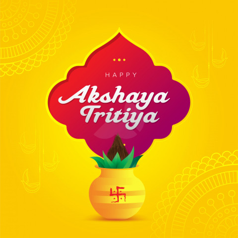 Happy Akshaya Tritiya Wishes Background