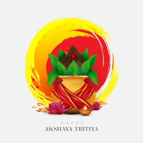 Happy Akshaya Tritiya Wishes Background