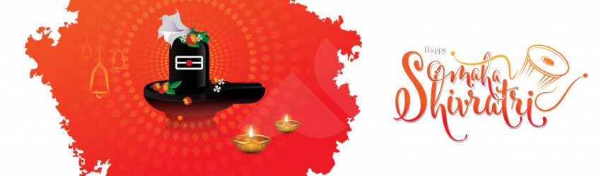 Happy Maha Shivratri Header Banner Design