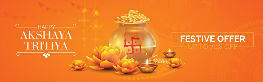Akshaya Tritiya Offer Banner Template