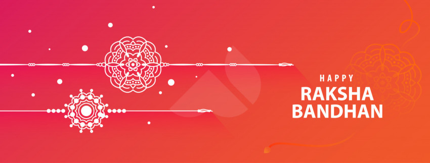 Free Rakhi Wishes Facebook Cover Banner Template