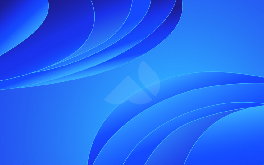 Abstract 3D Blue Background Illustration