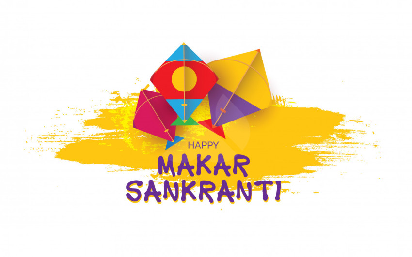 Happy Makar Sankranti Background