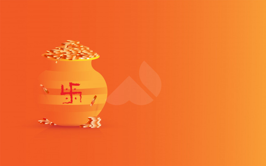 Dhanteras Festival Background Design Template