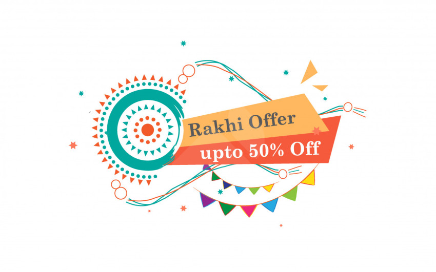 Raksha Bandhan Offer, Sale Banner Design Template