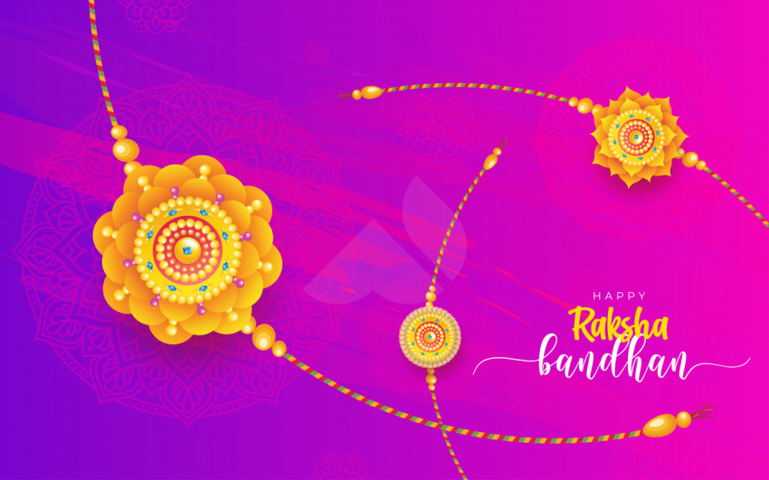 Happy Raksha Bandhan Wishes Greeting Background