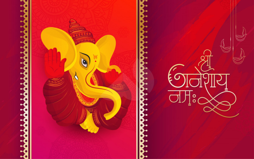 Happy Ganesh Chaturthi Wishes Hindi Greeting