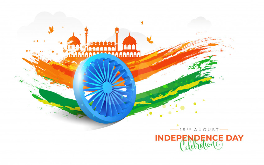 Happy Independence Day Greeting Template