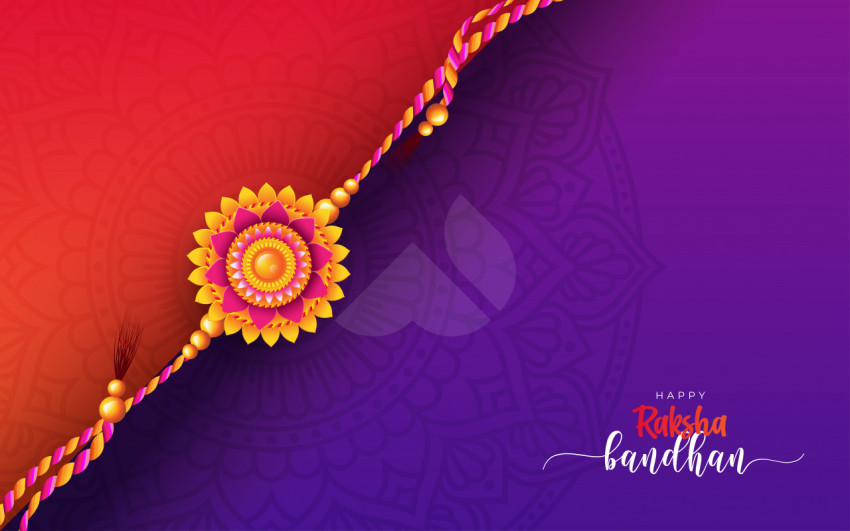 Happy Raksha Bandhan Wishes Greeting Background