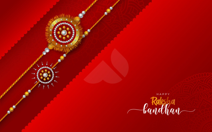 Happy Raksha Bandhan Greeting Template