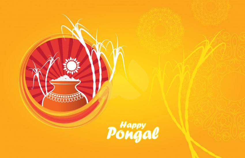 Happy Pongal Wishes Background