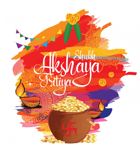 Happy Akshaya Tritiya Wishes Background