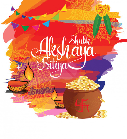 Akshaya Tritiya Background Template