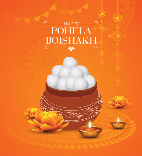 Happy Pohela Boishakh Background