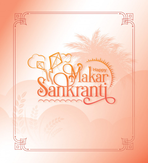 Happy Makar Sankranti Wishes Background