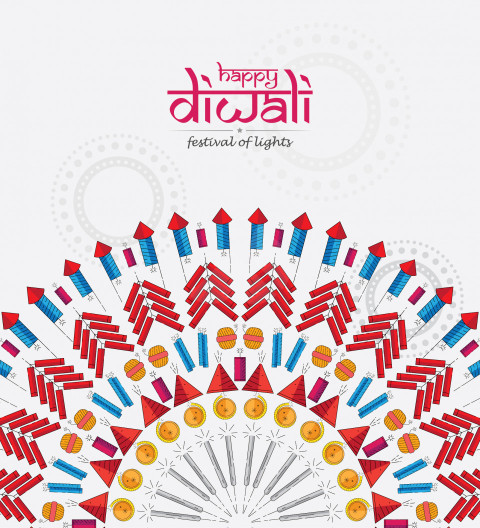 Happy Diwali Wishes Greeting in English - Free
