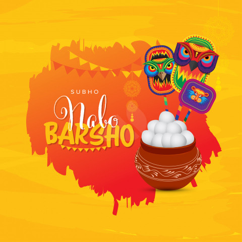 Shubho Noboborsho Wishes Greeting