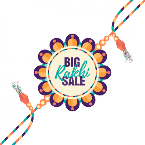 Raksha Bandhan Big Sale Background