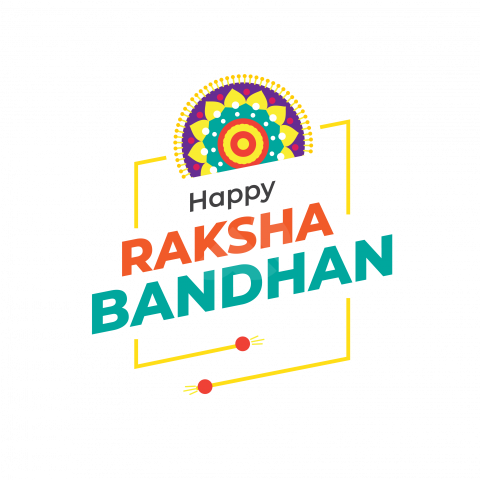 Happy Raksha Bandhan Background Design Template