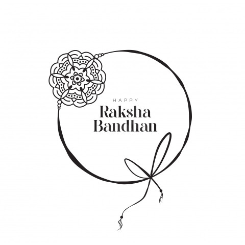Happy Raksha Bandhan Greeting Template